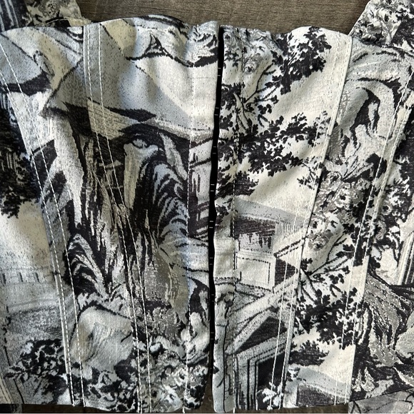 Urban Outfitters Maddie Cropped Bustier Top Medium - Picture 5 of 9